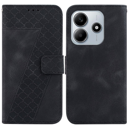 Seven-shaped Embossed Leather Phone Case