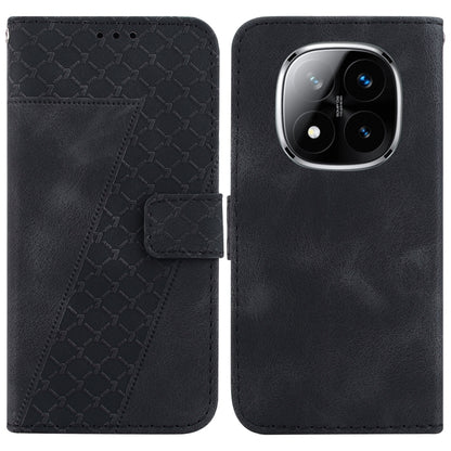 Seven-shaped Embossed Leather Phone Case