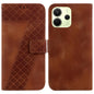 Seven-shaped Embossed Leather Phone Case
