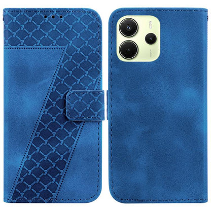 Seven-shaped Embossed Leather Phone Case