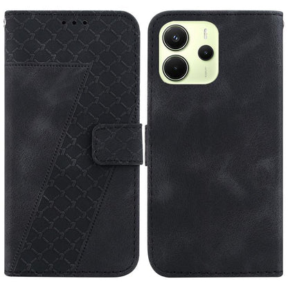 Seven-shaped Embossed Leather Phone Case