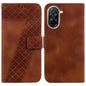 Seven-shaped Embossed Leather Phone Case