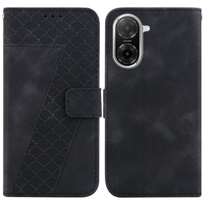Seven-shaped Embossed Leather Phone Case