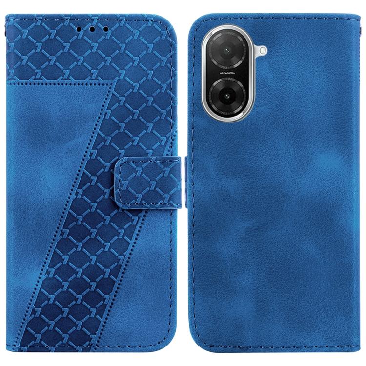 Seven-shaped Embossed Leather Phone Case