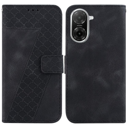 Seven-shaped Embossed Leather Phone Case