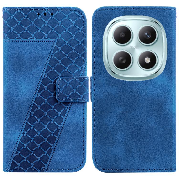 Seven-shaped Embossed Leather Phone Case, For Redmi Note 15 Pro+ 5G 163.3mm / Poco M8 Pro 5G, For Redmi Note 15 4G / 5G 164mm / Poco M8 5G, For Redmi Note 15 Pro 5G Global 163.6mm, For Redmi 15C 5G / 4G EU 173mm / Poco C85 5G
