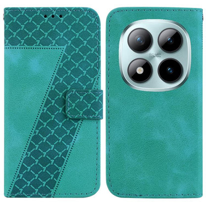 Seven-shaped Embossed Leather Phone Case, For Redmi Note 15 Pro+ 5G 163.3mm / Poco M8 Pro 5G, For Redmi Note 15 4G / 5G 164mm / Poco M8 5G, For Redmi Note 15 Pro 5G Global 163.6mm, For Redmi 15C 5G / 4G EU 173mm / Poco C85 5G