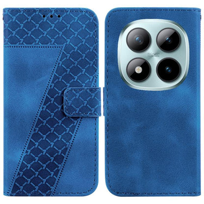 Seven-shaped Embossed Leather Phone Case