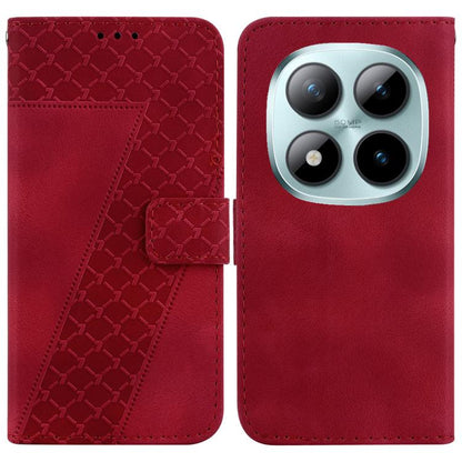 Seven-shaped Embossed Leather Phone Case, For Redmi Note 15 Pro+ 5G 163.3mm / Poco M8 Pro 5G, For Redmi Note 15 4G / 5G 164mm / Poco M8 5G, For Redmi Note 15 Pro 5G Global 163.6mm, For Redmi 15C 5G / 4G EU 173mm / Poco C85 5G