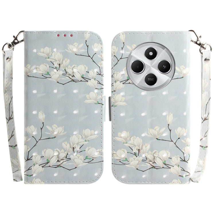 3D Colored Flip Leather Phone Case