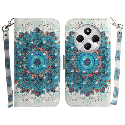 3D Colored Flip Leather Phone Case