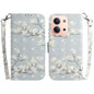 3D Colored Flip Leather Phone Case, For Redmi Note 15 Pro 5G Global 163.6mm, For Redmi 15C 5G / 4G EU 173mm / Poco C85 5G