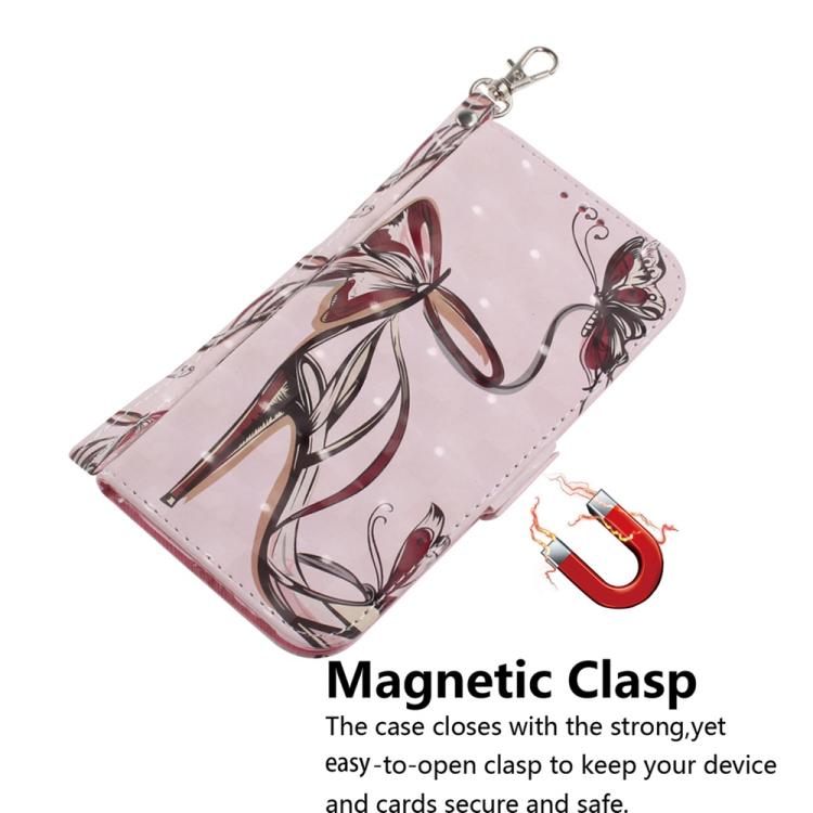 3D Colored Flip Leather Phone Case, For Redmi 15 5G / 4G EU 171mm, For Redmi Note 14 5G