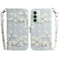 3D Colored Flip Leather Phone Case, For Redmi 15 5G / 4G EU 171mm, For Redmi Note 14 5G