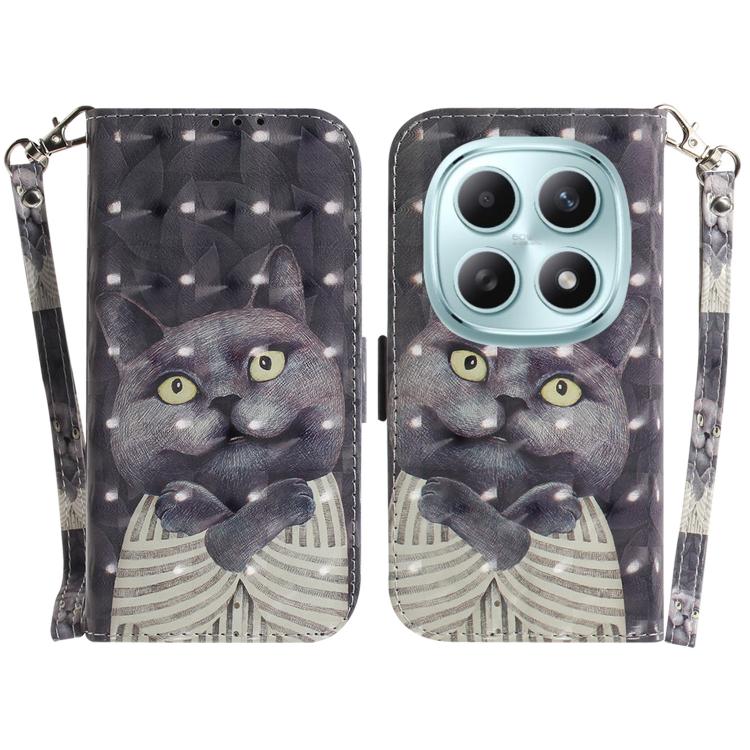 3D Colored Flip Leather Phone Case