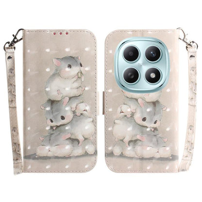 3D Colored Flip Leather Phone Case