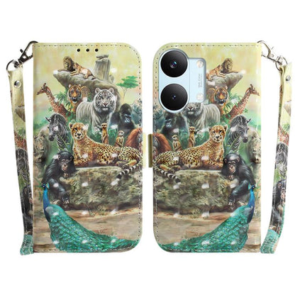 3D Colored Flip Leather Phone Case, For Redmi Turbo 5 Max 5G / Poco X8 Pro Max 5G, For Redmi Turbo 5 5G / Poco X8 Pro 5G