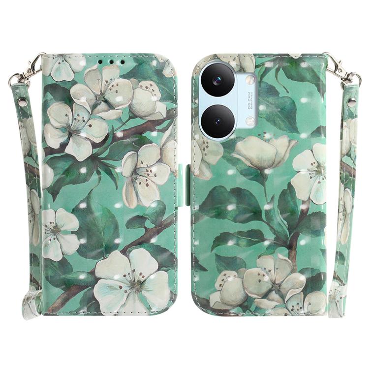 3D Colored Flip Leather Phone Case, For Redmi Turbo 5 Max 5G / Poco X8 Pro Max 5G, For Redmi Turbo 5 5G / Poco X8 Pro 5G
