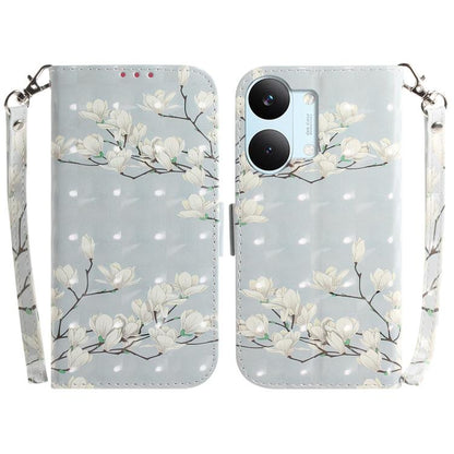 3D Colored Flip Leather Phone Case, For Redmi Turbo 5 Max 5G / Poco X8 Pro Max 5G, For Redmi Turbo 5 5G / Poco X8 Pro 5G
