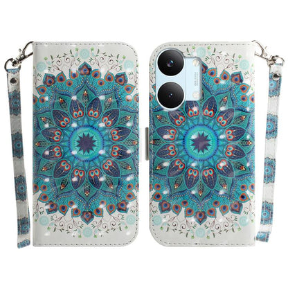 3D Colored Flip Leather Phone Case, For Redmi Turbo 5 Max 5G / Poco X8 Pro Max 5G, For Redmi Turbo 5 5G / Poco X8 Pro 5G