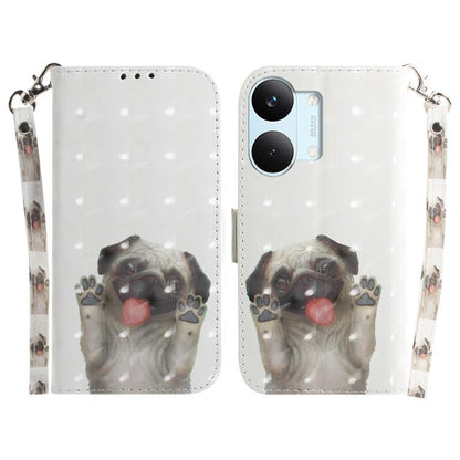 3D Colored Flip Leather Phone Case, For Redmi Turbo 5 Max 5G / Poco X8 Pro Max 5G, For Redmi Turbo 5 5G / Poco X8 Pro 5G
