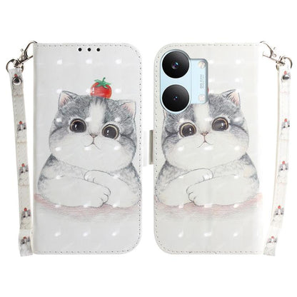 3D Colored Flip Leather Phone Case, For Redmi Turbo 5 Max 5G / Poco X8 Pro Max 5G, For Redmi Turbo 5 5G / Poco X8 Pro 5G