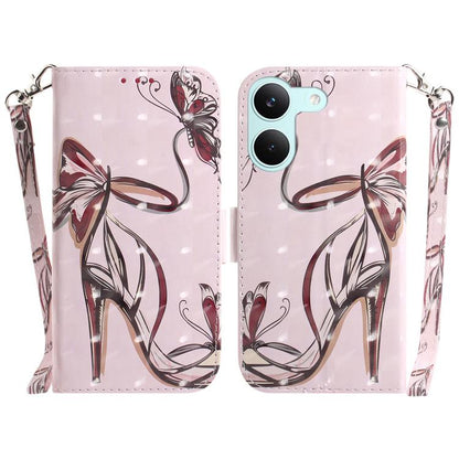 3D Colored Flip Leather Phone Case, For Redmi Turbo 5 Max 5G / Poco X8 Pro Max 5G, For Redmi Turbo 5 5G / Poco X8 Pro 5G