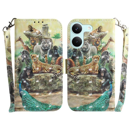 3D Colored Flip Leather Phone Case, For Redmi Turbo 5 Max 5G / Poco X8 Pro Max 5G, For Redmi Turbo 5 5G / Poco X8 Pro 5G