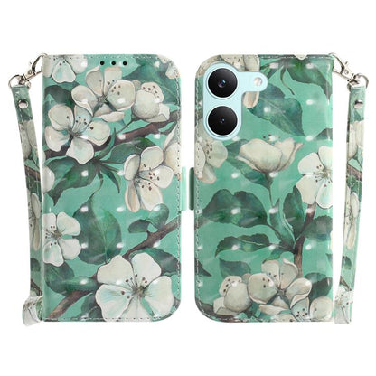 3D Colored Flip Leather Phone Case, For Redmi Turbo 5 Max 5G / Poco X8 Pro Max 5G, For Redmi Turbo 5 5G / Poco X8 Pro 5G