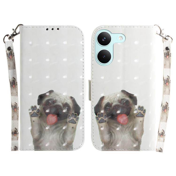 3D Colored Flip Leather Phone Case, For Redmi Turbo 5 Max 5G / Poco X8 Pro Max 5G, For Redmi Turbo 5 5G / Poco X8 Pro 5G