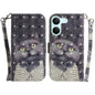 3D Colored Flip Leather Phone Case, For Redmi Turbo 5 Max 5G / Poco X8 Pro Max 5G, For Redmi Turbo 5 5G / Poco X8 Pro 5G