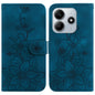 Lily Embossed Leather Phone Case, For Redmi Note 14 5G, For Redmi Note 14 Pro / Note 14 Pro+ 5G, For Redmi 14C 4G, For Redmi 13 4G