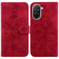 Lily Embossed Leather Phone Case, For Redmi Turbo 4 Pro / Xiaomi Poco F7, For Redmi A5 4G 173.3mm, For Redmi A5 4G 171.7mm, For Redmi Note 14S 4G
