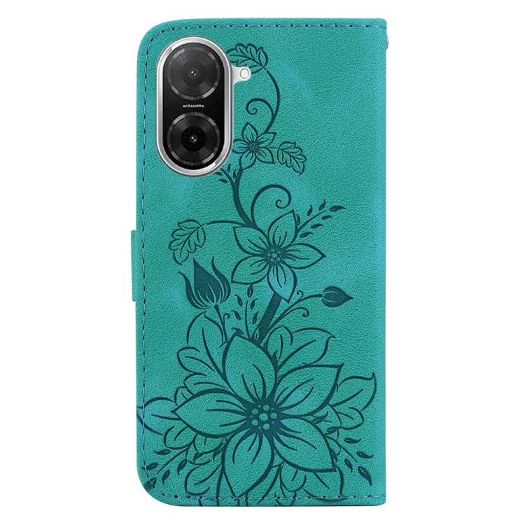 Lily Embossed Leather Phone Case, For Redmi A5 4G 171.7mm, For Redmi Note 14S 4G, For Redmi K80 / K80 Pro / Xiaomi Poco F7 Pro, For Redmi Note 14 4G 164.84mm