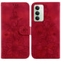 Lily Embossed Leather Phone Case, For Redmi Note 15 Pro 5G Global 163.6mm, For Redmi 15C 5G / 4G EU 173mm / Poco C85 5G, For Redmi 15 5G Global / 15 4G SEA 169.5mm, For Redmi 15 5G / 4G EU 171mm