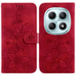 Lily Embossed Leather Phone Case, For Redmi Note 15 Pro+ 5G 163.3mm / Poco M8 Pro 5G, For Redmi Note 15 4G / 5G 164mm / Poco M8 5G, For Redmi Note 15 Pro 4G Global 163.2mm, For Redmi Note 15 Pro 5G Global 163.6mm