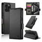 Side Buckle Magnetic Frosted Leather Phone Case, For iPhone 15 Pro Max, For iPhone 15 Pro, For iPhone 15 Plus