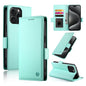 Side Buckle Magnetic Frosted Leather Phone Case, For iPhone 15 Pro Max, For iPhone 15 Pro, For iPhone 15 Plus