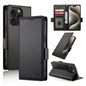 Side Buckle Magnetic Frosted Leather Phone Case, For iPhone 15 Pro Max, For iPhone 15 Pro, For iPhone 15 Plus