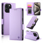 Side Buckle Magnetic Frosted Leather Phone Case, For iPhone 15 Pro Max, For iPhone 15 Pro, For iPhone 15 Plus