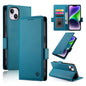 Side Buckle Magnetic Frosted Leather Phone Case, For iPhone 15, For iPhone 14 Plus, For iPhone 14
