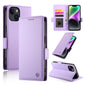 Side Buckle Magnetic Frosted Leather Phone Case, For iPhone 15, For iPhone 14 Plus, For iPhone 14