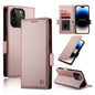 Side Buckle Magnetic Frosted Leather Phone Case, For iPhone 14 Pro, For iPhone 14 Pro Max, For iPhone SE 2022 / SE 2020 / 8