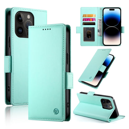 Side Buckle Magnetic Frosted Leather Phone Case, For iPhone 14 Pro, For iPhone 14 Pro Max, For iPhone SE 2022 / SE 2020 / 8