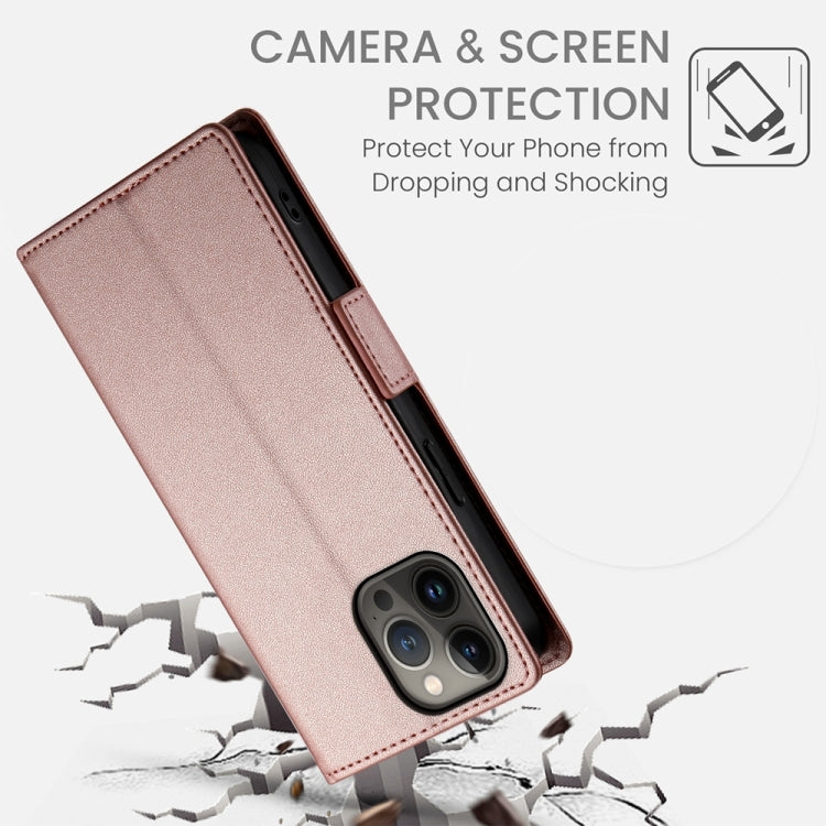 Side Buckle Magnetic Frosted Leather Phone Case, For iPhone 13 Pro Max, For iPhone 13 Pro, For iPhone 13
