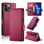 Side Buckle Magnetic Frosted Leather Phone Case, For iPhone 13 Pro Max, For iPhone 13 Pro, For iPhone 13