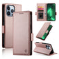Side Buckle Magnetic Frosted Leather Phone Case, For iPhone 13 Pro Max, For iPhone 13 Pro, For iPhone 13