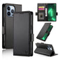 Side Buckle Magnetic Frosted Leather Phone Case, For iPhone 13 Pro Max, For iPhone 13 Pro, For iPhone 13