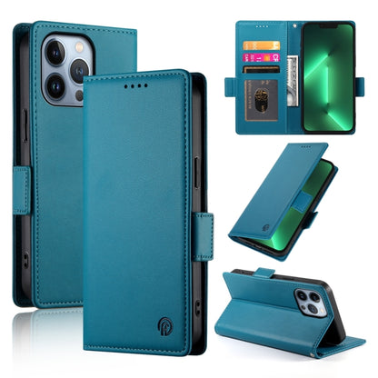 Side Buckle Magnetic Frosted Leather Phone Case, For iPhone 13 Pro Max, For iPhone 13 Pro, For iPhone 13