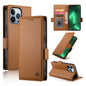 Side Buckle Magnetic Frosted Leather Phone Case, For iPhone 13 Pro Max, For iPhone 13 Pro, For iPhone 13